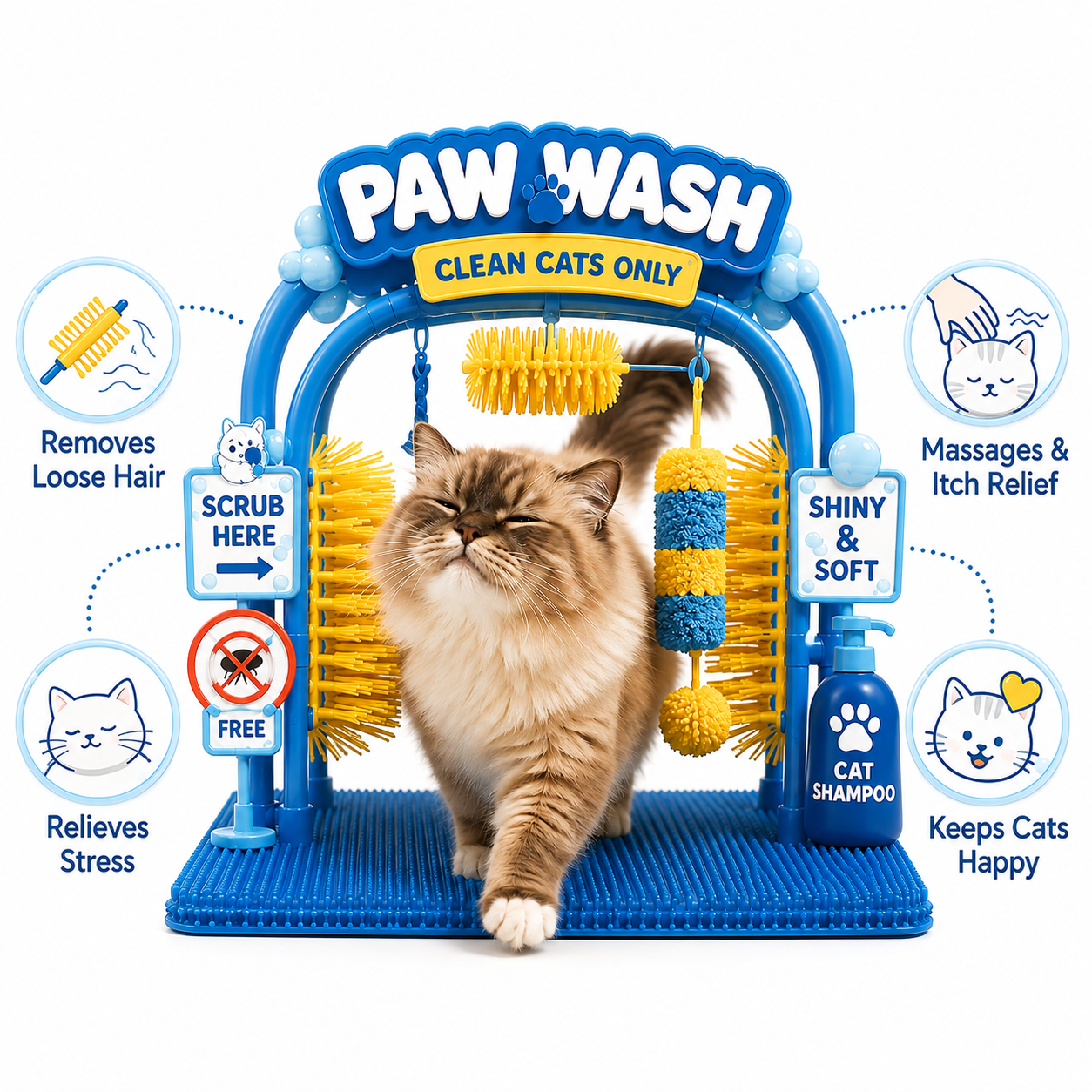 Paw Wash grooming bundle components